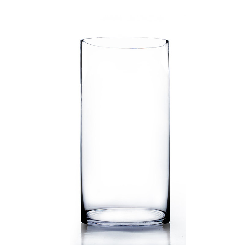 Wrought studio raegan clear indoor outdoor glass table vase reviews